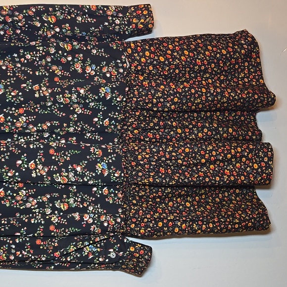 Anthropologie Maeve Marlie Button-Front Tunic Floral Long Sleeved Dress NWT - Picture 11 of 16